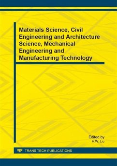 Materials Science, Civil Engineering and Architecture Science, Mechanical Engineering and Manufacturing Technology (eBook, PDF)