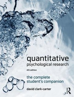 Quantitative Psychological Research - Clark-Carter, David (University of Staffordshire)