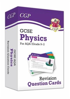Cover GCSE Physics AQA Revision Question Cards - Q&A cards for quick practice