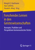 Forschendes Lernen in den Geisteswissenschaften (eBook, PDF)