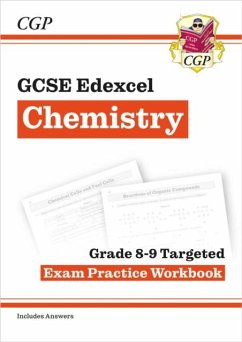 Cover GCSE Chemistry Edexcel Grade 8-9 Targeted Exam Practice Workbook (includes answers)