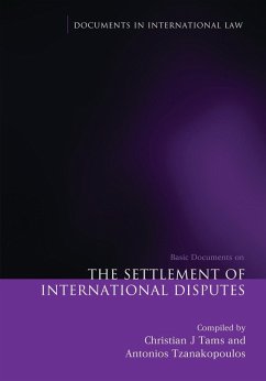 The Settlement of International Disputes (eBook, PDF)