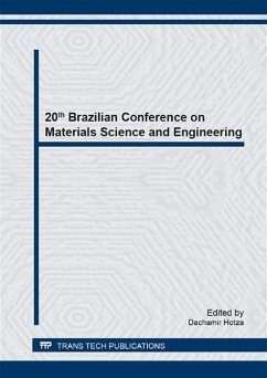 Cover 20th Brazilian Conference on Materials Science and Engineering (eBook, PDF)
