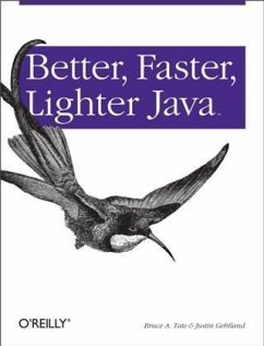 Better, Faster, Lighter Java (eBook, PDF) - Tate, Bruce