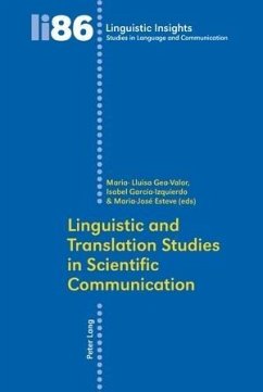 Linguistic and Translation Studies in Scientific Communication (eBook, PDF)