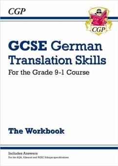 Cover GCSE German Translation Skills Workbook: includes Answers (For exams in 2025)