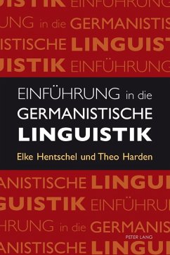 Einfuehrung in die germanistische Linguistik (eBook, PDF) - Hentschel, Elke