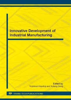 Cover Innovative Development of Industrial Manufacturing (eBook, PDF)
