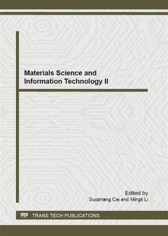 Materials Science and Information Technology II (eBook, PDF)