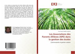 Les Associations des Parents d'Elèves (APE) dans la gestion des écoles - Yenkoné, Yves Franck Cambel