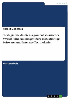 Strategie für das Reassignment klassischer Switch- und Radioingenieure in zukünftige Software- und Internet-Technologien (eBook, PDF) - Dobernig, Harald