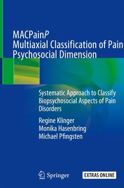 MACPainP Multiaxial Classification of Pain Psychosocial Dimension - Klinger, Regine;Hasenbring, Monika;Pfingsten, Michael