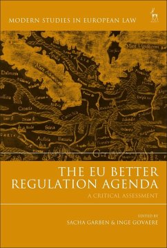 Cover The EU Better Regulation Agenda (eBook, PDF)