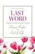 Last Word (eBook, ePUB) - Bild 1
