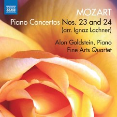 Klavierkonzerte 23 & 24 (Arr.Lachner) - Goldstein,Alon/Fine Arts Quartet