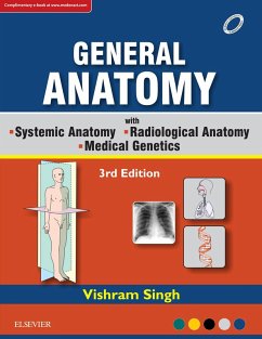Cover GENERAL ANATOMY Along with Systemic Anatomy Radiological Anatomy Medical Genetics (eBook, ePUB)