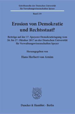 Erosion von Demokratie und Rechtsstaat?