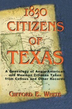 1830 Citizens of Texas - White, Gifford