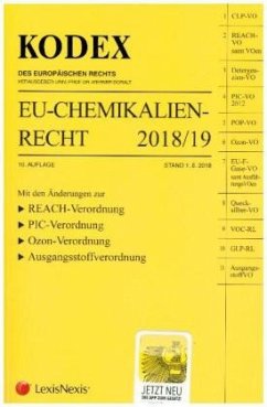 Cover KODEX EU-Chemikalienrecht 2018/19
