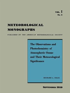 Cover The Observations and Photochemistry of Atmospheric Ozone and their Meteorological Significance (eBook, PDF)
