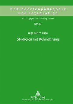 Studieren mit Behinderung (eBook, PDF) - Meier-Popa, Olga