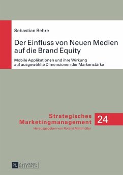 Der Einfluss von Neuen Medien auf die Brand Equity (eBook, PDF) - Behre, Sebastian