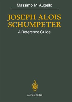 Cover Joseph Alois SCHUMPETER (eBook, PDF)