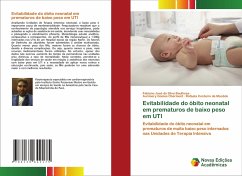 Evitabilidade do óbito neonatal em prematuros de baixo peso em UTI - Boulhosa, Fabiano José da Silva;Chermont, Aurimery Gomes;de Macêdo, Rafaela Cordeiro