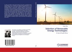 Selection of Renewable Energy Technologies: - Pillay, Sedge