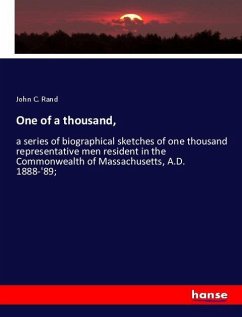 One of a thousand, - Rand, John C.