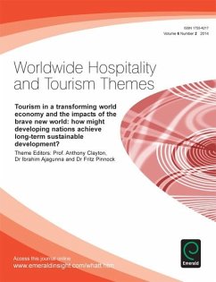 Cover Tourism in a transforming wold economy and the impacts of the brave new world (eBook, PDF)