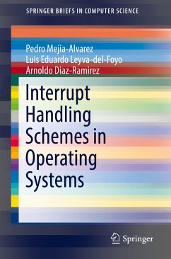 Interrupt Handling Schemes in Operating Systems (eBook, PDF) - Mejia-Alvarez, Pedro; Leyva-del-Foyo, Luis Eduardo; Diaz-Ramirez, Arnaldo