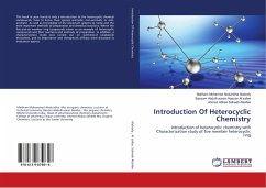 Introduction Of Heterocyclic Chemistry - Alabody, Maitham Mohamed Abdulridha;Al safee, Bassam Abdulhussein Hassan;Saheeb Alsafee, Ahmed Abbas