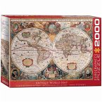 Eurographics 8220-1997 - Antike Weltkarte, Puzzle, 2.000 Teile