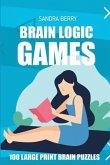 Brain Logic Games: Tripod Sudoku Puzzles - 100 Large Print Brain Puzzles