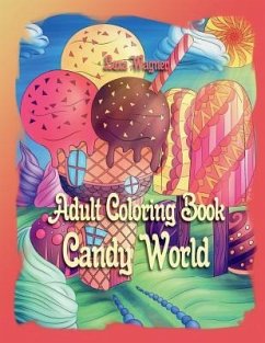 Adult Coloring Book - Candy World - Wagner, Lexa