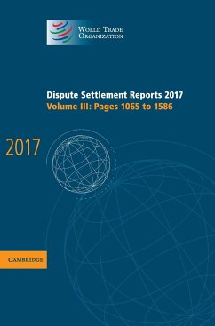 Dispute Settlement Reports 2017 - World Trade Organization