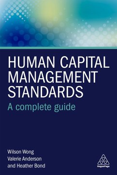 Human Capital Management Standards - Wong, Dr Wilson; Anderson, Valerie; Bond, Heather