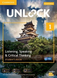 Unlock Level 1 Listening, Speaking & Critical Thinking Student's Book, Mob App and Online Workbook W/ Downloadable Audio and Video - White, N. M.; Peterson, Susan; Jordan, Nancy