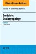 Geriatric Otolaryngology, an Issue of... - Bild 1