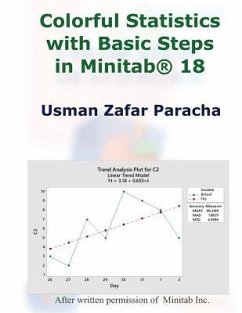 Colorful Statistics with Basic Steps in Minitab(R) 18 - Paracha, Usman Zafar