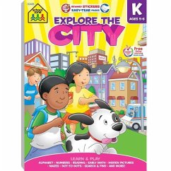 School Zone Explore the City Kindergarten Tablet Workbook - Zone, School