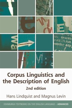 Corpus Linguistics and the Description of English - Lindquist, Hans; Levin, Magnus