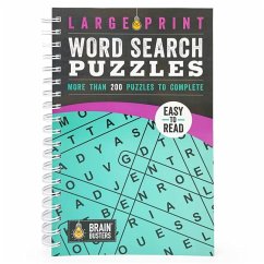 Large Print Word Search Puzzles Teal