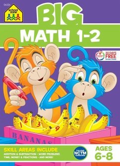 School Zone Big Math 1-2 Workbook - Zone, School