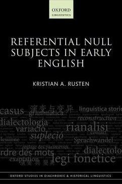 Referential Null Subjects in Early English - Rusten, Kristian A