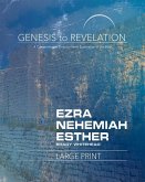 Genesis to Revelation: Ezra, Nehemiah, Esther Participant Book