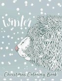 Christmas Coloring Book Winter: Relaxation for Adults Older Kids