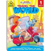 School Zone Travel the World First Grade Tablet Workbook