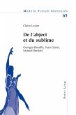De l'abject et du sublime (eBook, PDF)